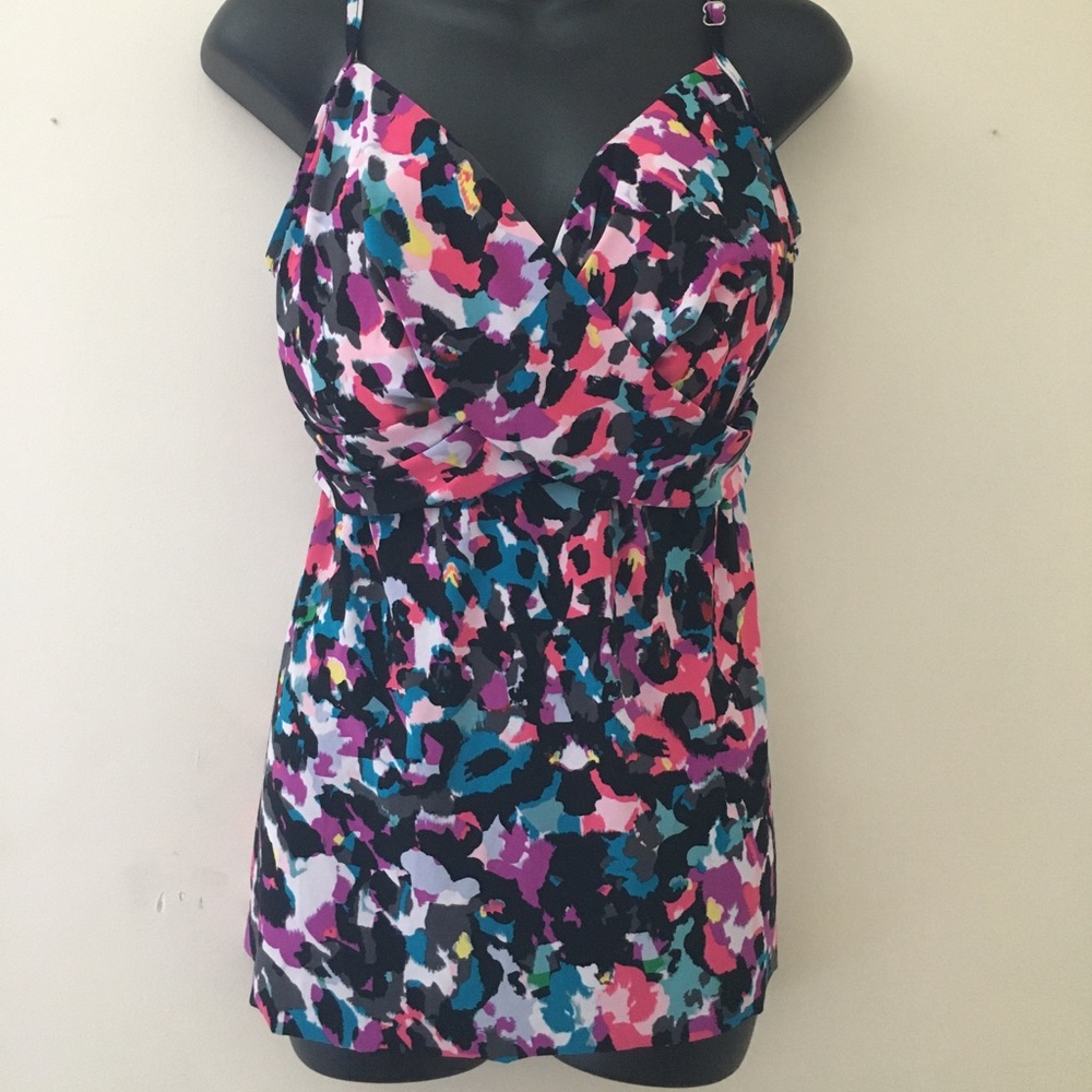 Aqua Green Swim Suit Top